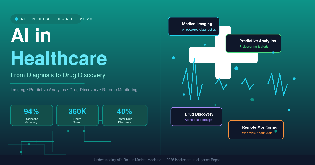 How AI is Transforming Healthcare in 2026: Real Applications, Risks and What Comes Next