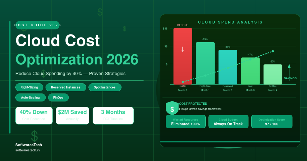 Cloud Cost Optimization Best Practices: How Businesses Can Reduce Cloud Spending by 40%