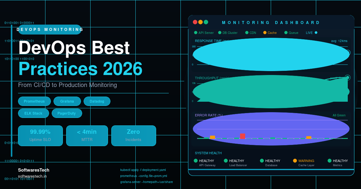 DevOps Best Practices in 2026: From CI/CD to Production Monitoring